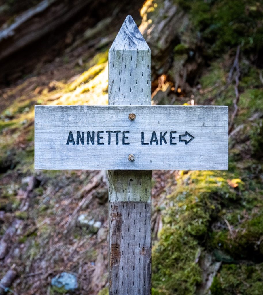 Trail sign