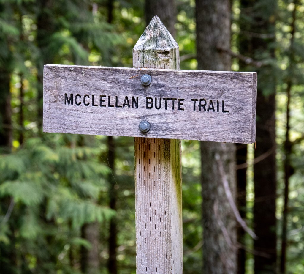 Trail sign