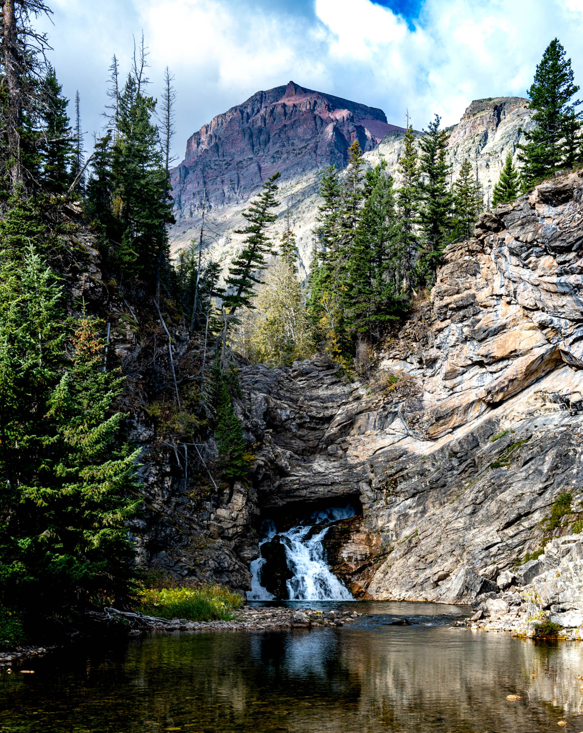 Running Eagle Falls