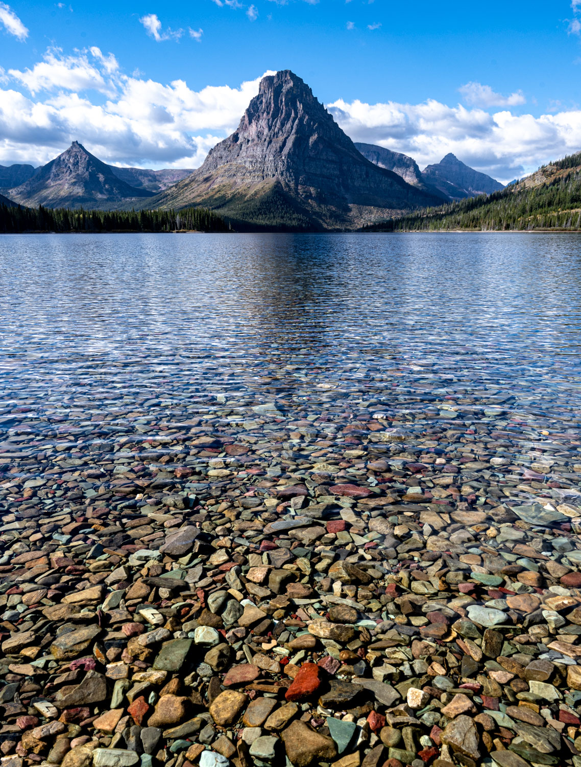 Sinopah Mountain and Two Medicine Lake