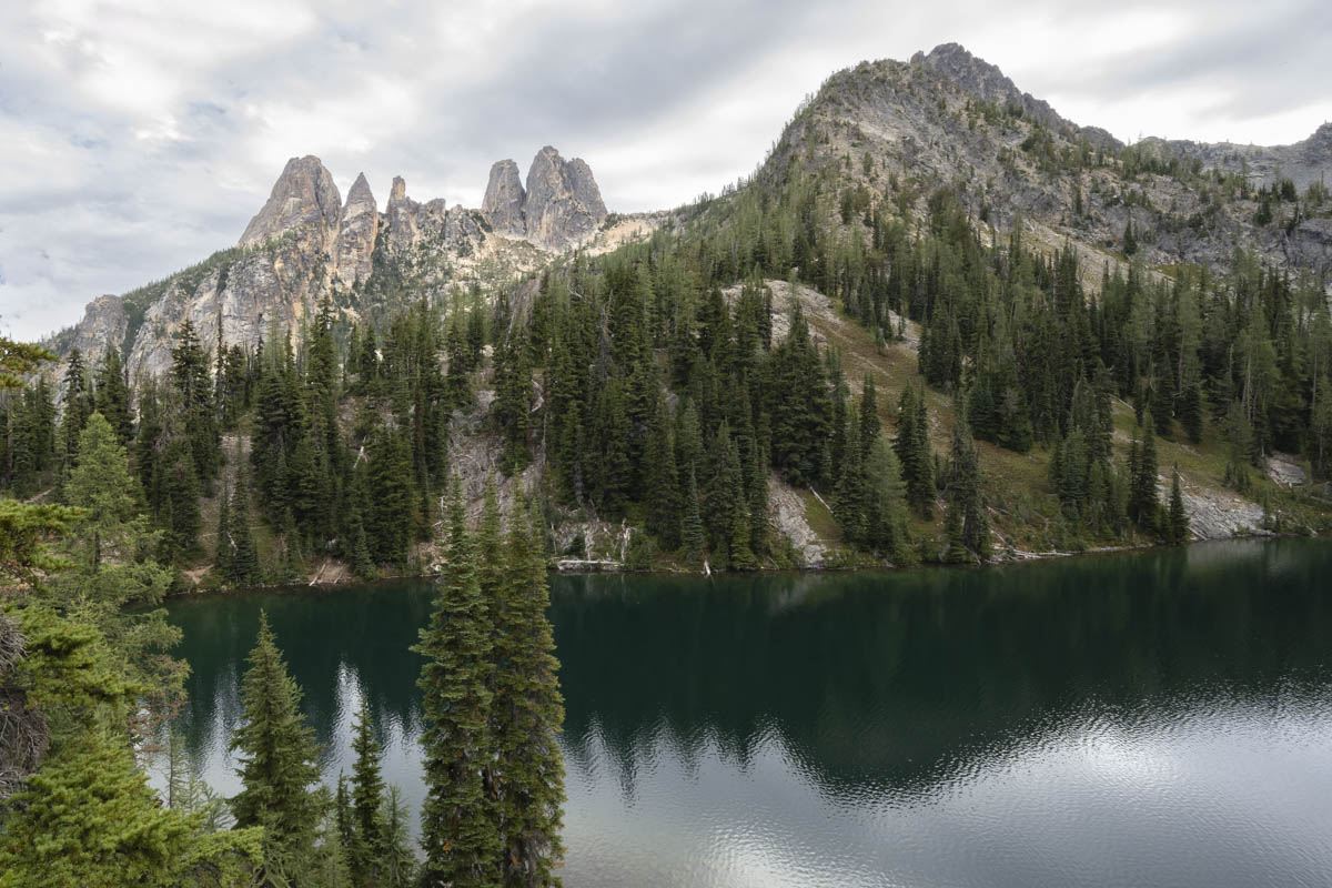 Reflections in Blue Lake