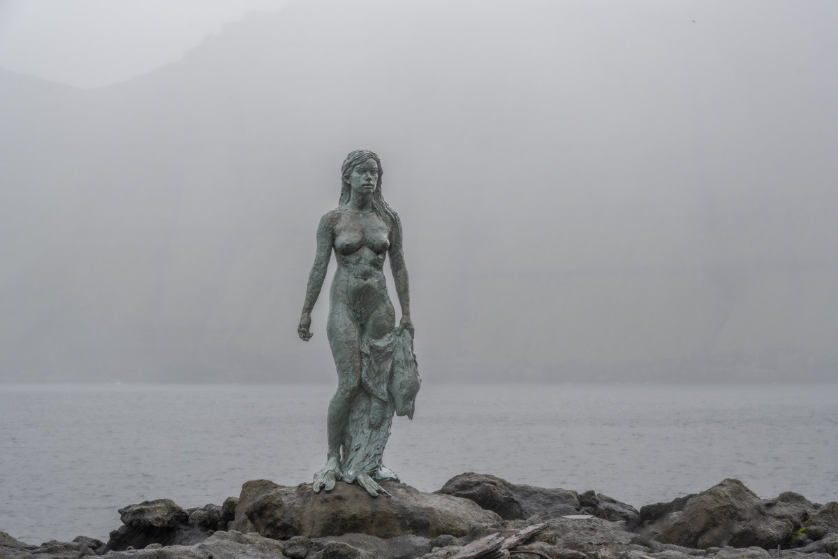 Kópakonan (Seal Woman) in Mikladalur