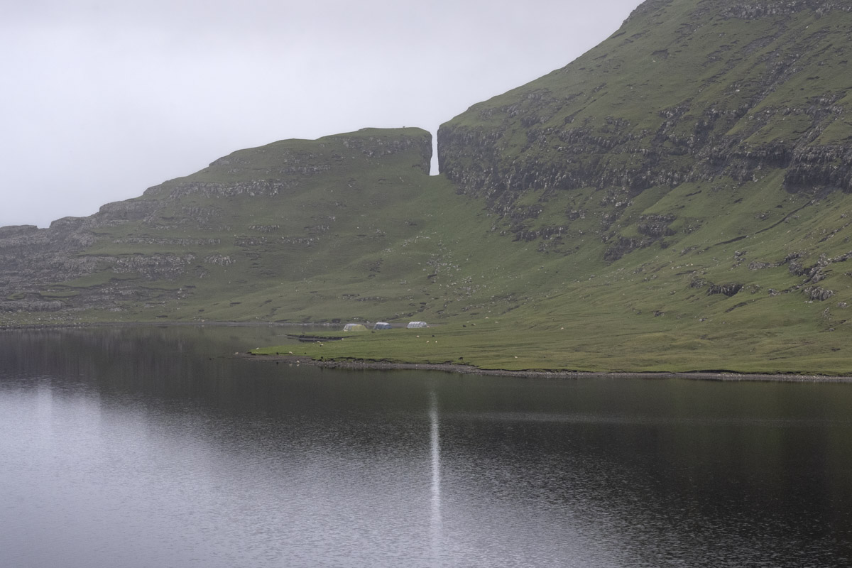 Detail in the cathedral at Kirkjubøur